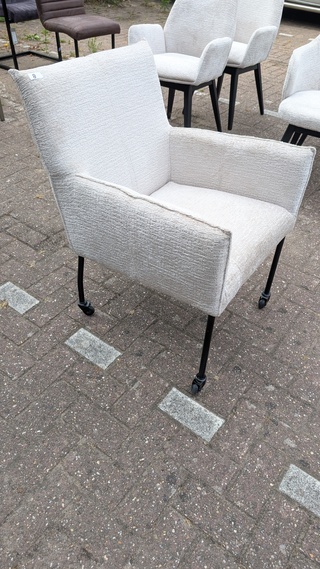 Eetkamerstoel richmond, Zazuhome, Beige